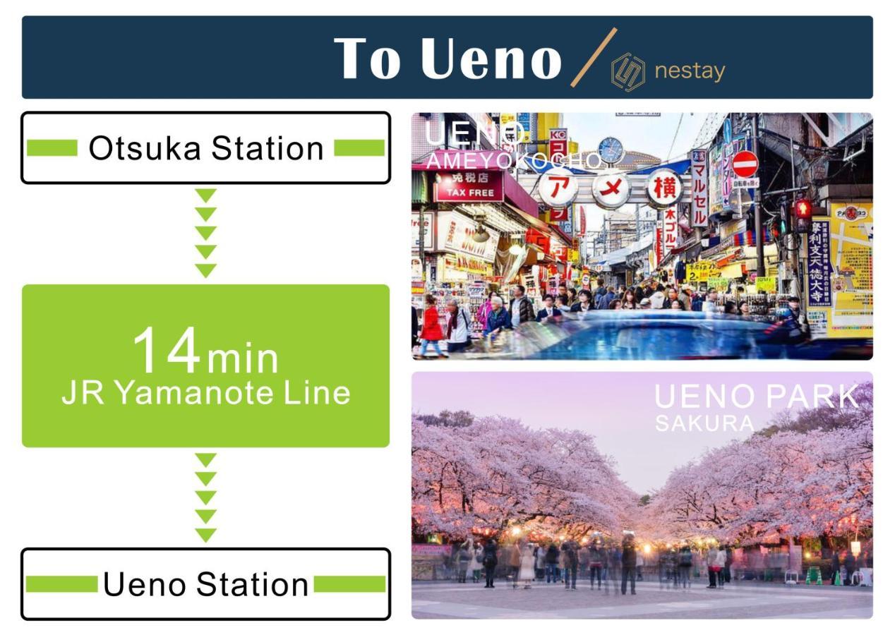 Nestay Villa Tokyo Otsuka Esterno foto